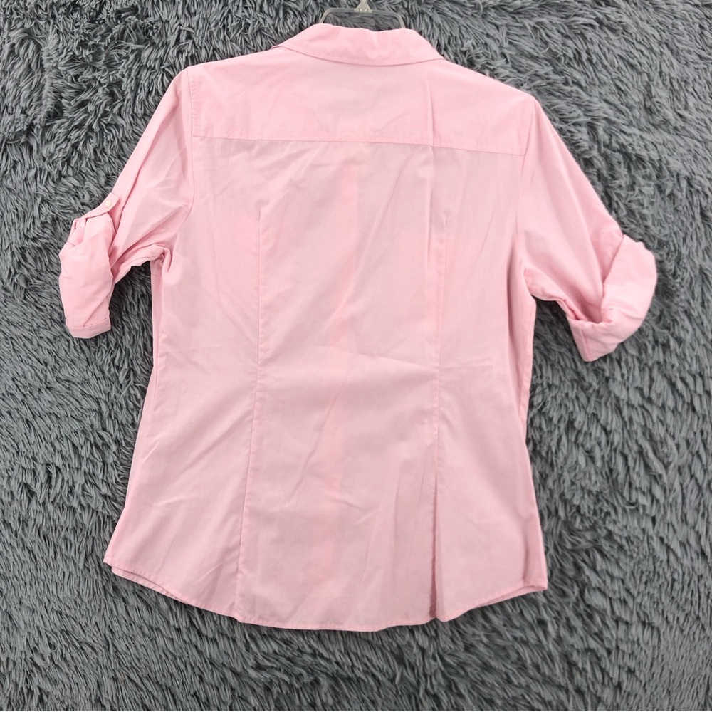 J. Crew Shirt Womens Size XL NWT 100 Percent Cotton Pink Button Down - Picture 8 of 8